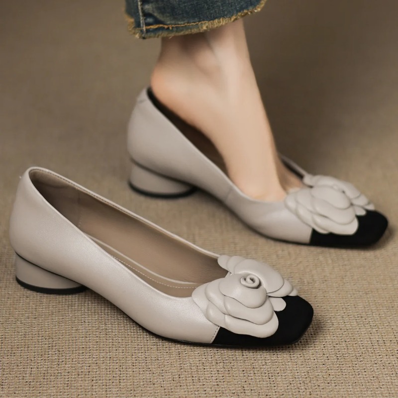 Women'S Shoes - حجم كبير 34-41 المرأة مزيج جلد