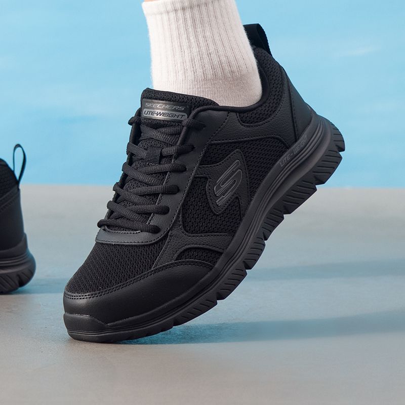 Lightweight Road Running Shoes - أحذية سكيتشرز للرجال الأصلية منخفضة الارتفاع