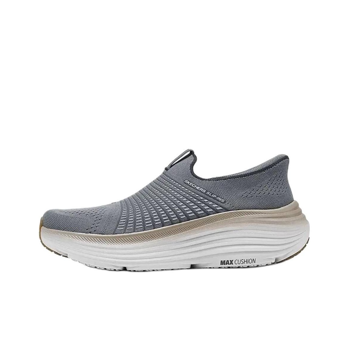 Men'S Shoes - حذاء سكيتشرز رجالي GO كاجوال رمادي