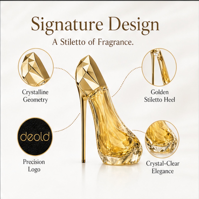 عطر نسائي فاخر على شكل حذاء ذه - مراجعة Heels وسعره