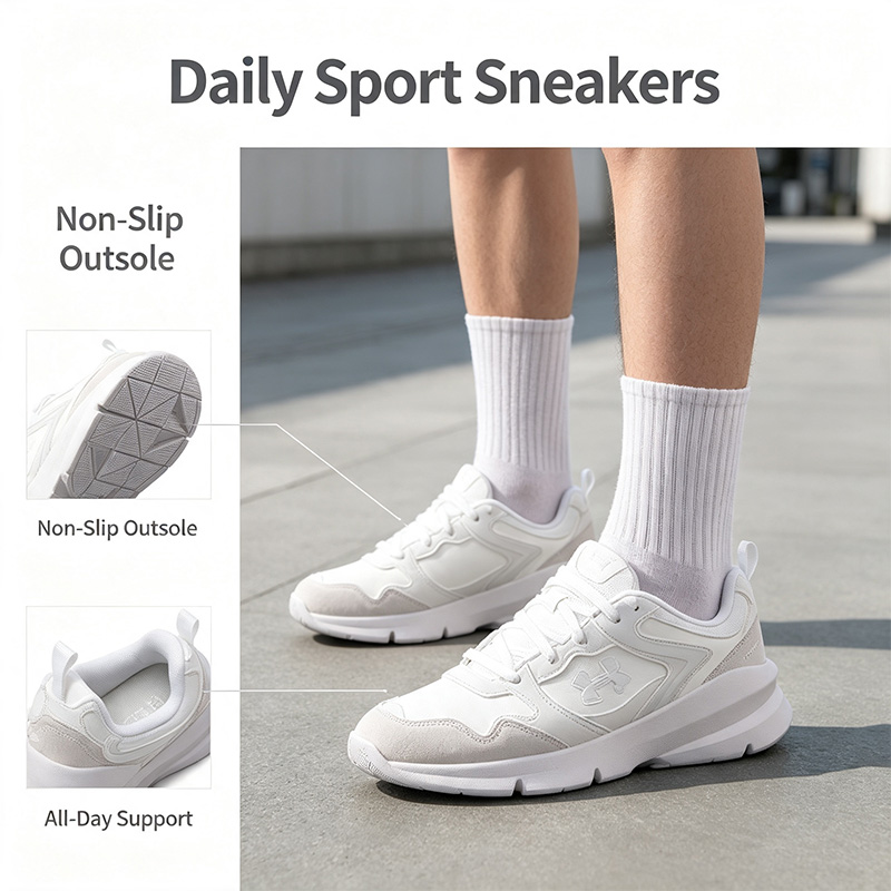حذاء جوجر مينيماليست من أندر آ - مراجعة Air Cushion Jogger Shoes Men وسعره