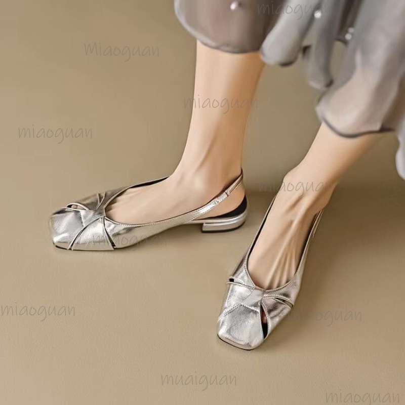غطاء تو كعب منخفض مضخات الصناد - مراجعة Sandals وسعره