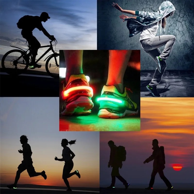 2024 مشبك حذاء مضيء ضوء في اله - مراجعة Reflective Night Running Shoes وسعره