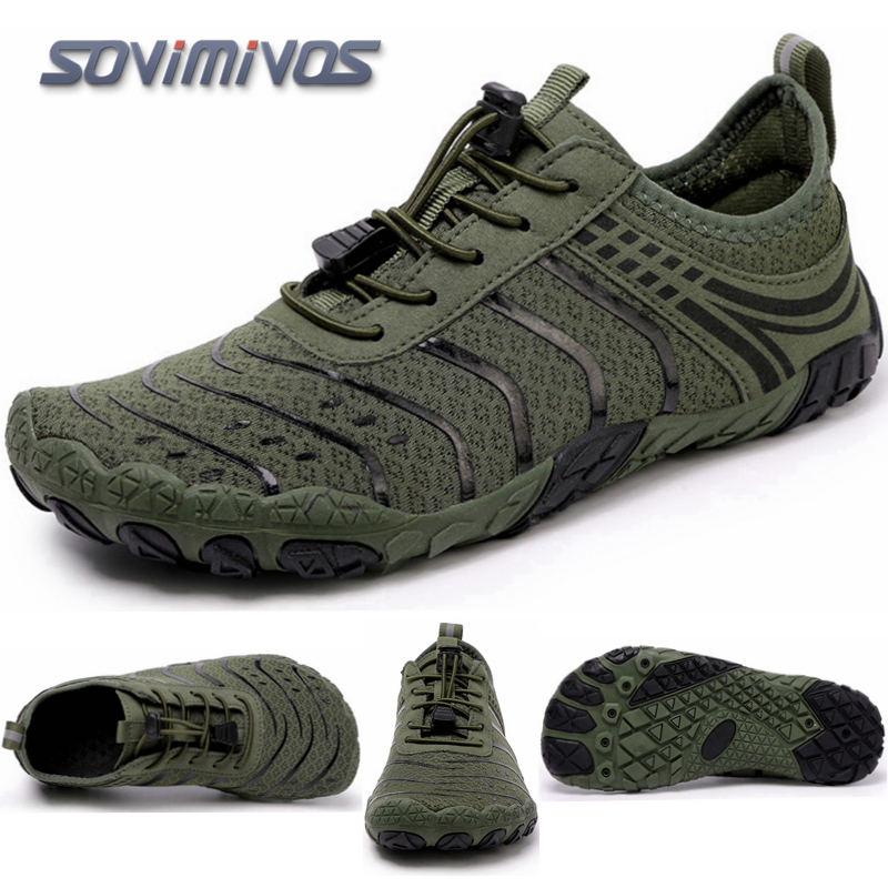 أحذية رجالية خفيفة الوزن بمقدم - مراجعة Wide Toe Box Running Sneakers وسعره