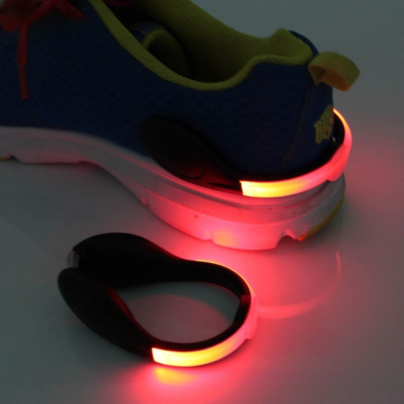 قطعة واحدة من ضوء التحذير العا - مراجعة Reflective Night Running Shoes وسعره
