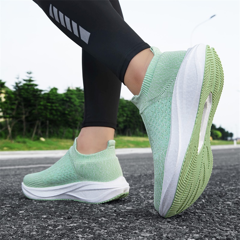 أحذية رياضية للجنسين سهلة الار - مراجعة Knit Fabric Lace Up Sneakers وسعره