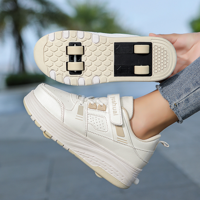 أحذية تزلج بأربع عجلات للأولاد - مراجعة Running Shoes وسعره